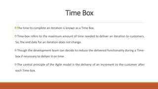 agile development models IN SOFTWARE ENGINEERING | PPTX