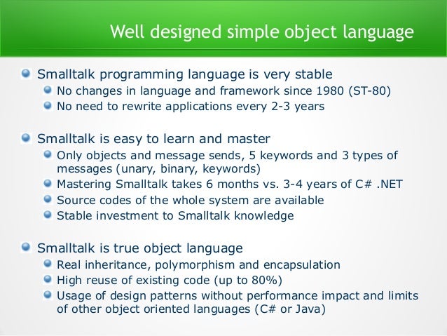 Agile Development with Smalltalk - Long