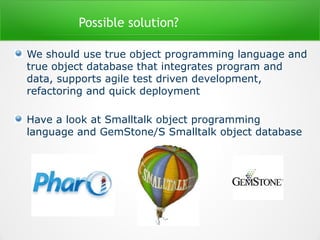 Agile Development with Smalltalk - Short | PPT