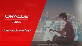 Agile Development and DevOps in the Oracle Cloud