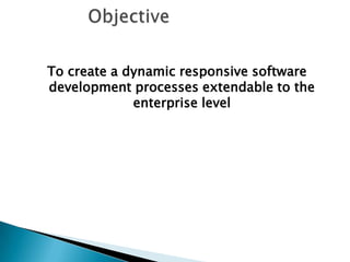 Agile driven development main principles