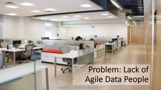 Problem: Lack of
Agile Data People
© Ambysoft Inc. AgileData.org AgileModeling.com 23
 