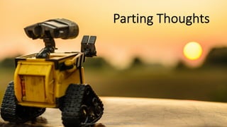 Parting Thoughts
© Ambysoft Inc. AgileData.org AgileModeling.com 44
 