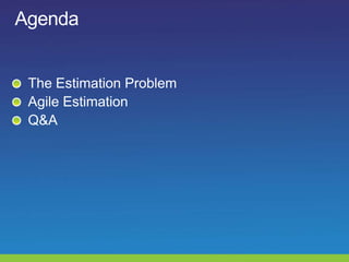 Agile estimation | PPTX