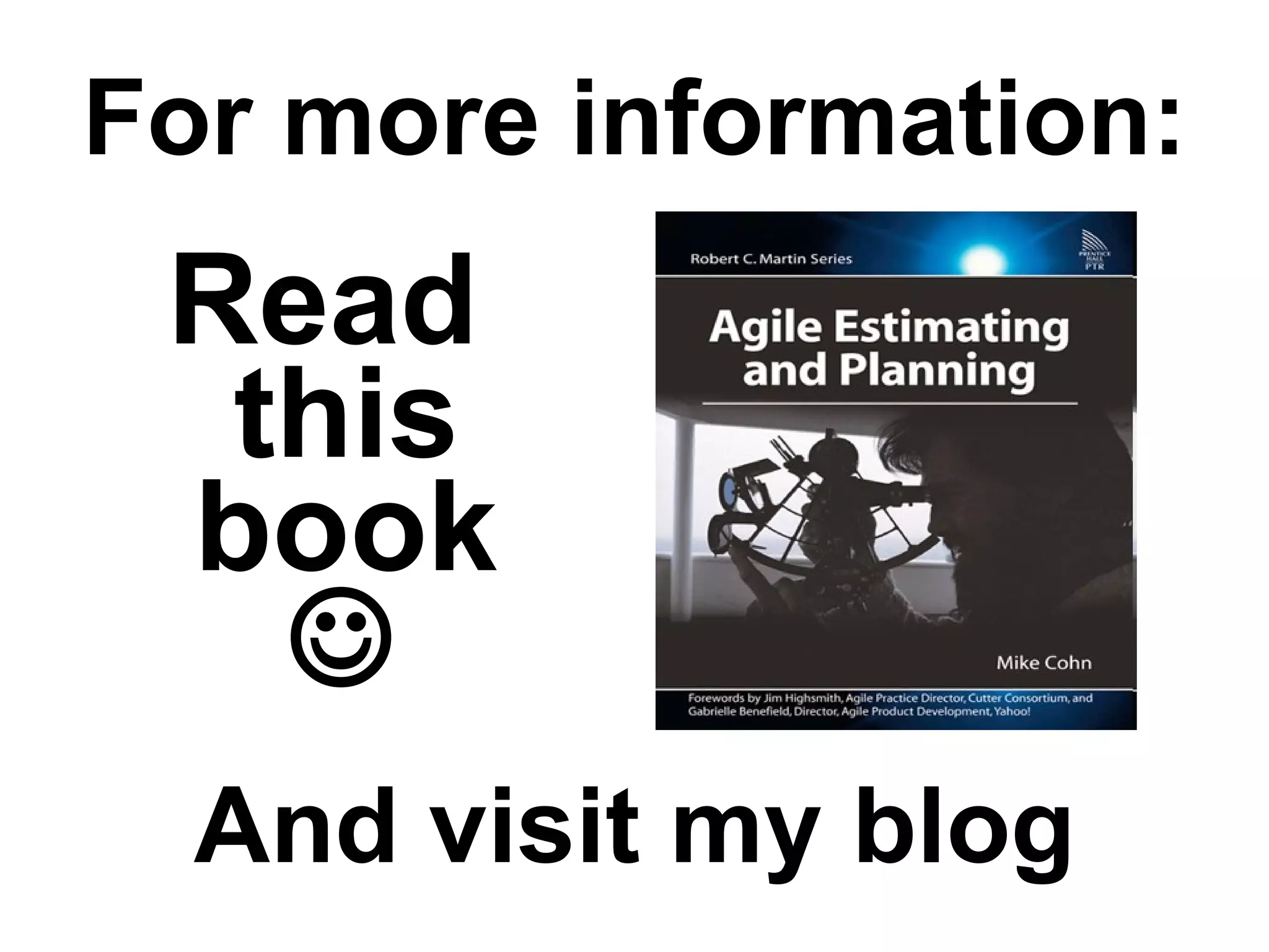 For more information: Read this book  And visit my blog 