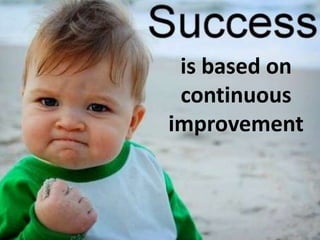 is based oncontinuousimprovement