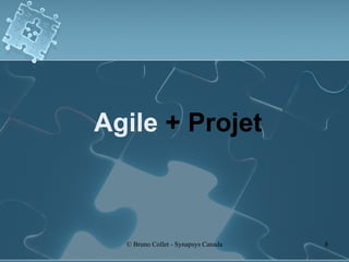 Agile  + Projet 
