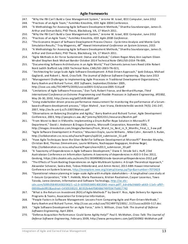 Phd thesis on agile techniques
