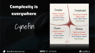 @rhwy #jetbrainsnight paris 2019 - Rui Carvalho hello@rui.fr
Complexity is
everywhere
Cynefin
 