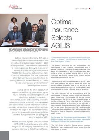 Agile Financial Times Apr09