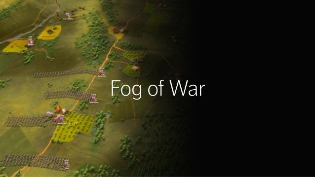 fog of war Each unit has a vision range in missions with fog of war enabled, anything that falls beyond that vision range is obscured by the fog of war and cannot be seen units cannot attack units that are beyond their vision range note that the ai (artificial intelligence) in the first three games is. fog of war Each unit has a vision range in missions with fog of war enabled, anything that falls beyond that vision range is obscured by the fog of war and cannot be seen units cannot attack units that are beyond their vision range note that the ai (artificial intelligence) in the first three games is.