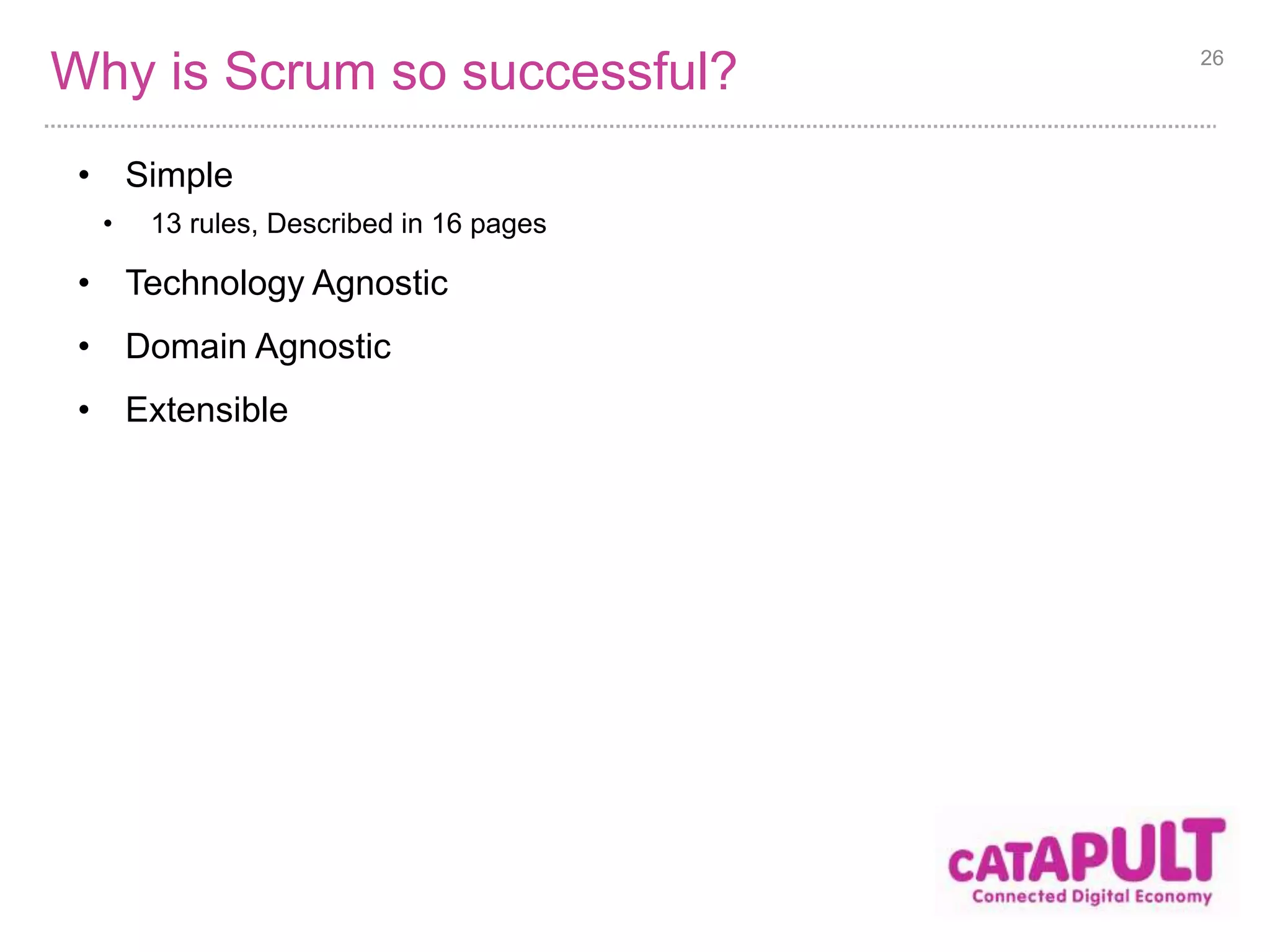 A short explanation 
Scrum Development at High Moon Studios 
26 
 