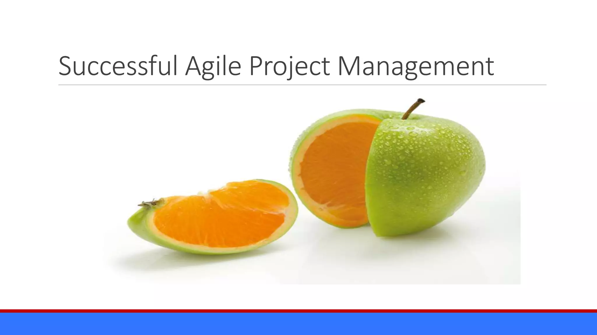 Successful Agile Project Management
 