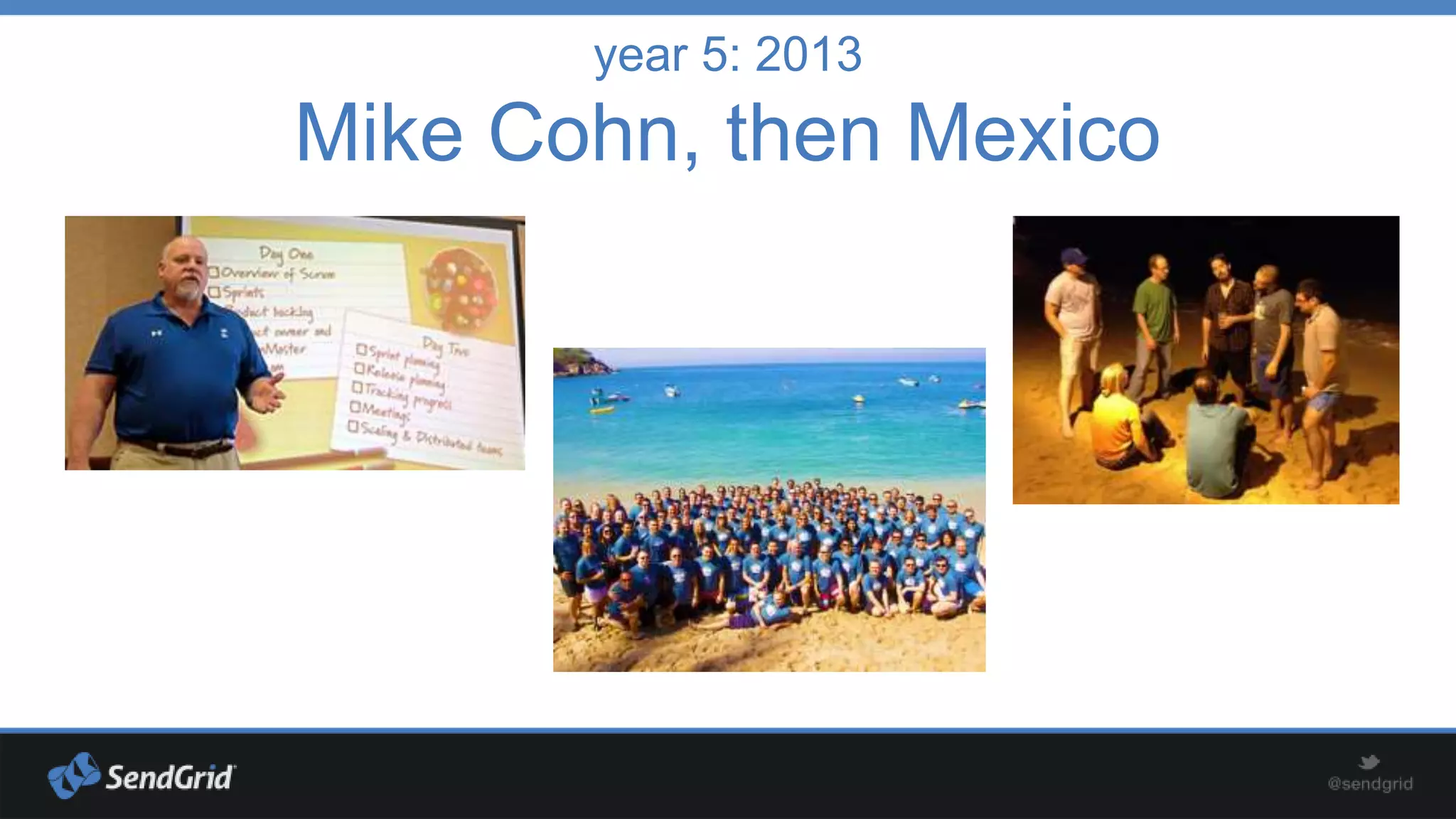 year 5: 2013

Mike Cohn, then Mexico

 