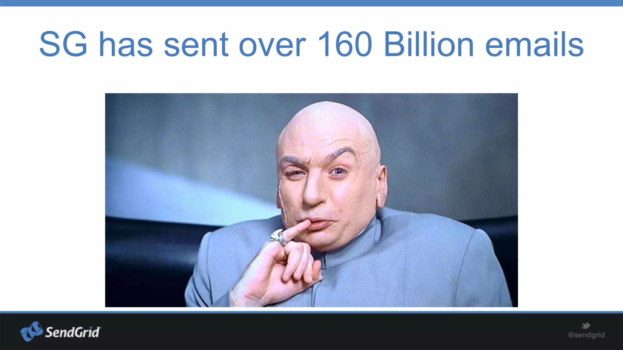 SG has sent over 160 Billion emails

 