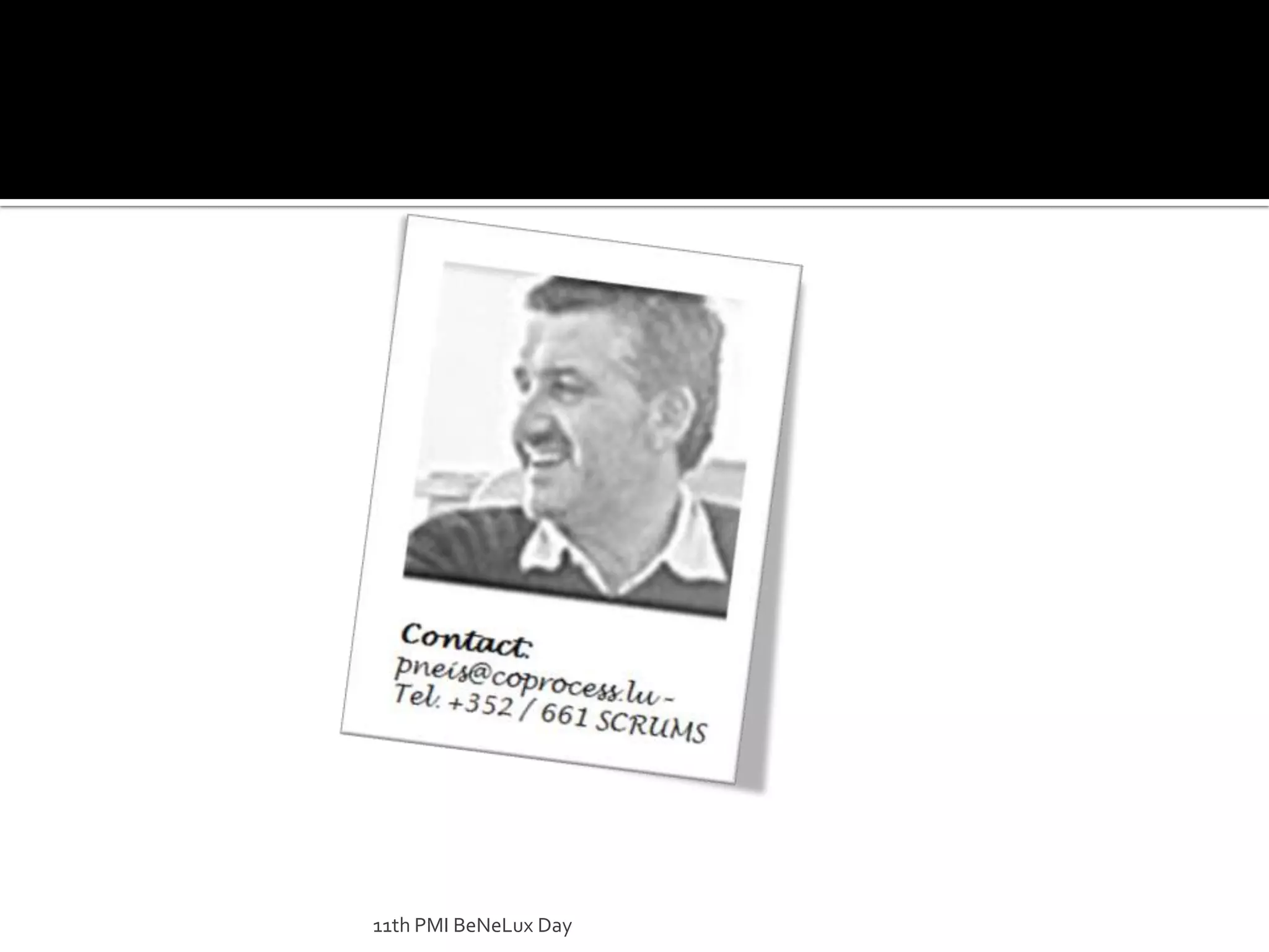 11th PMI BeNeLux Day