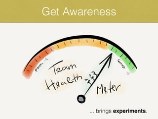Get Awareness
... brings experiments.
 