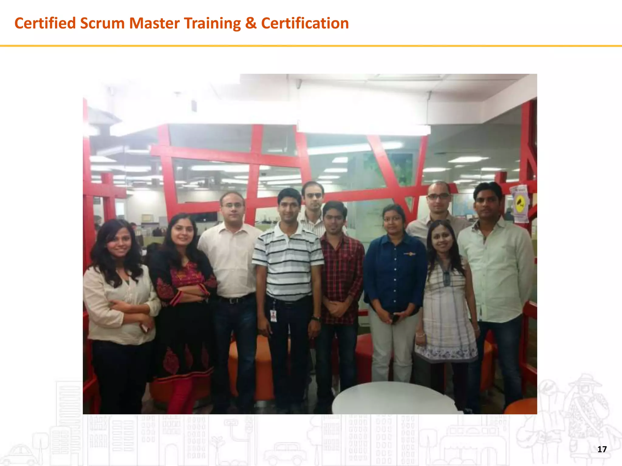 Certified Scrum Master Training & Certification
17
 