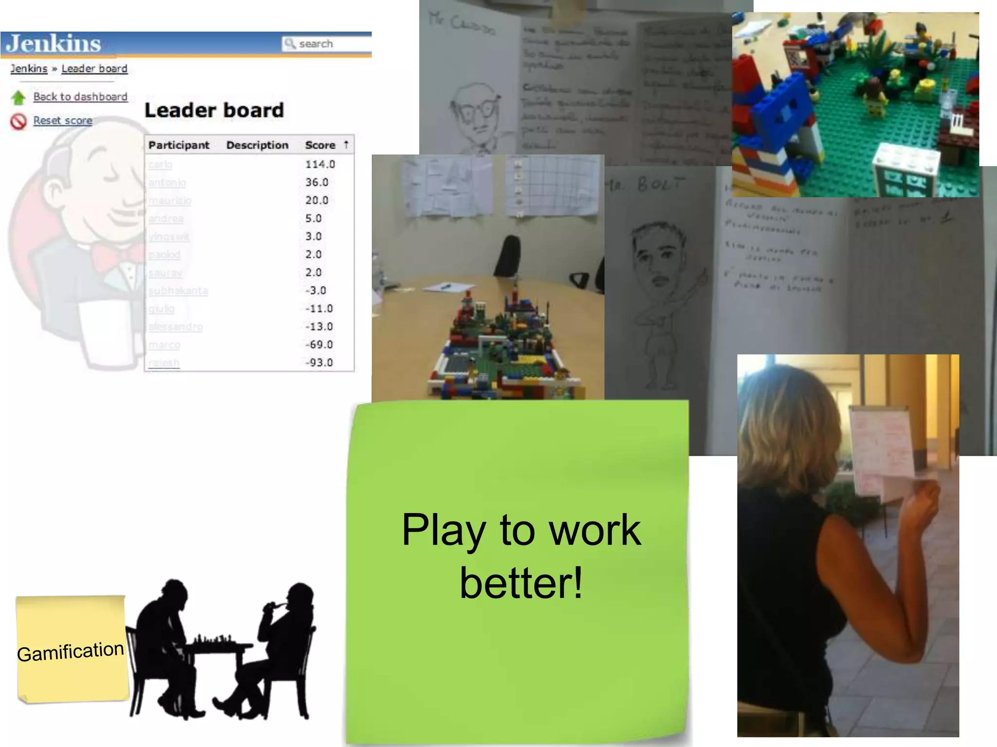 Play to work
better!

 