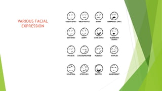 VARIOUS FACIAL
EXPRESSION
 