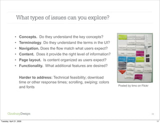 An agile approach to iPhone design:  Paper prototyping + user testing