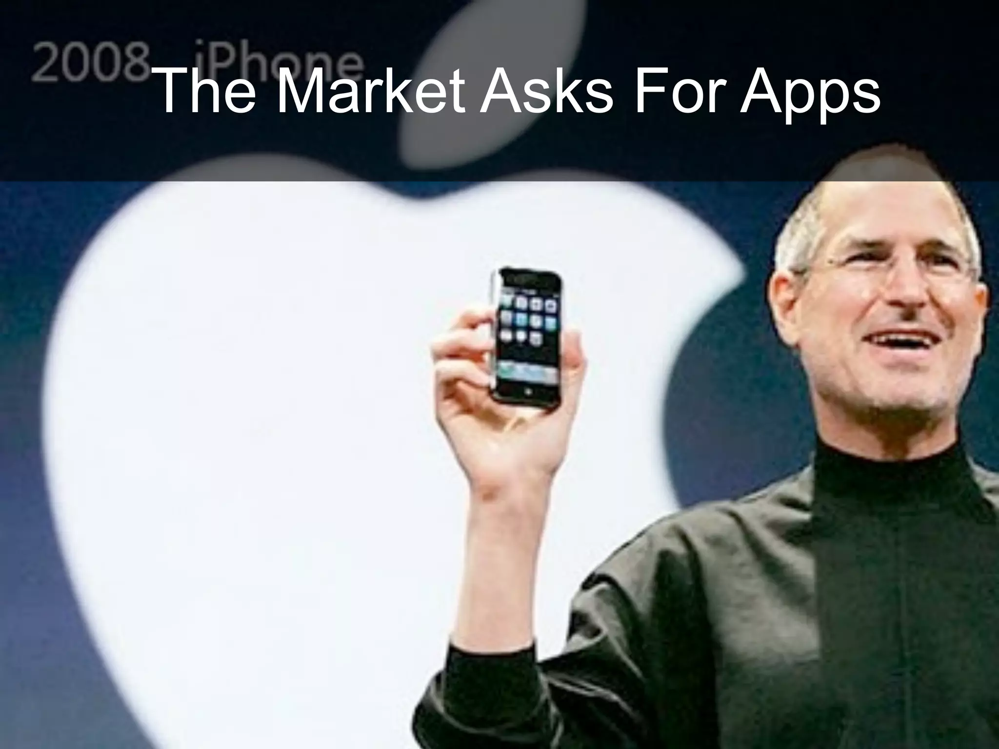 The Market Asks For Apps
 