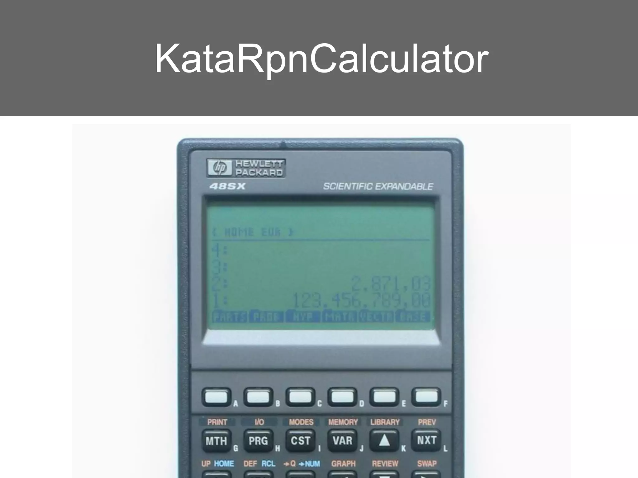 KataRpnCalculator
 