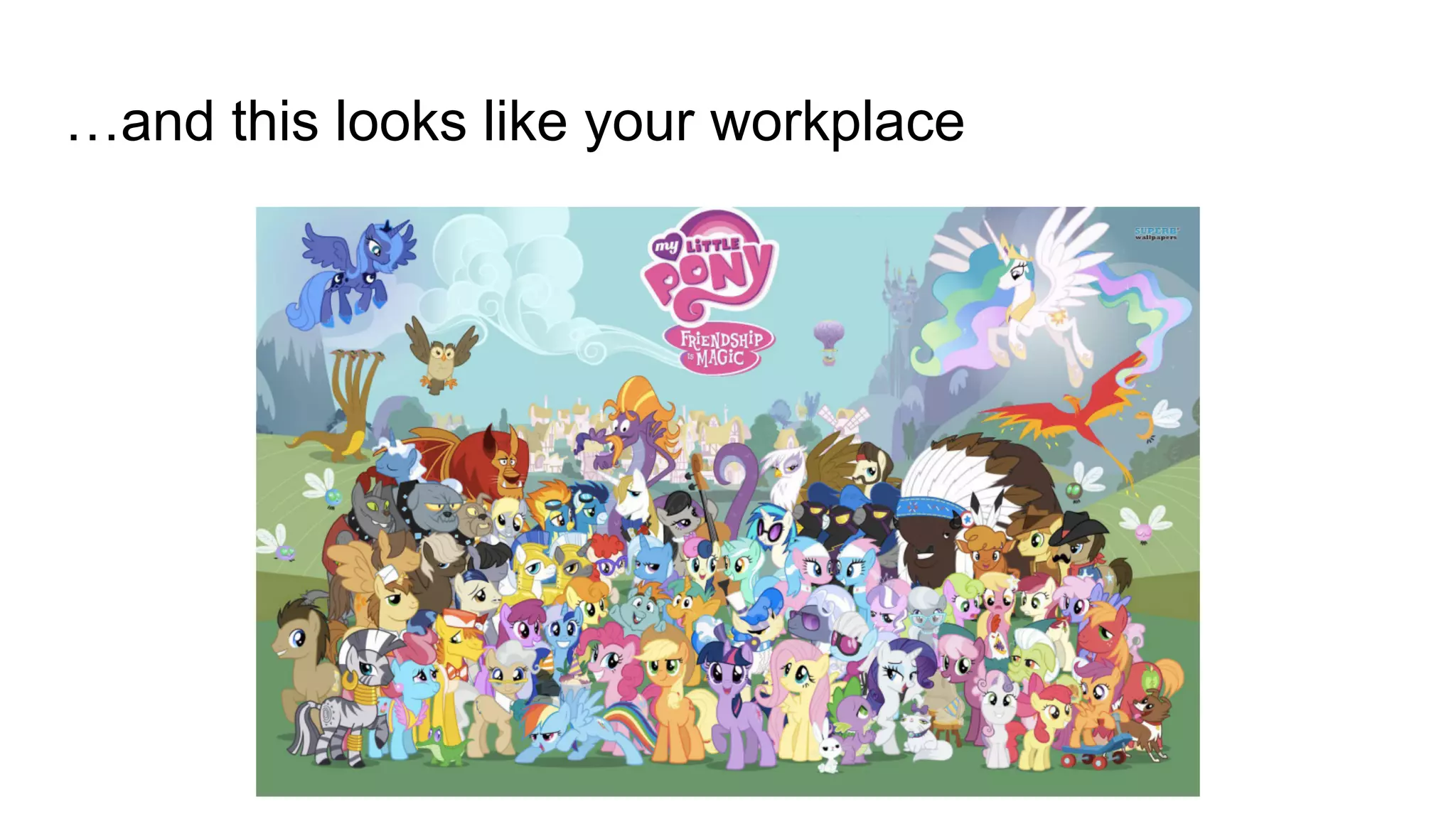 …and this looks like your workplace
 