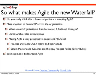 Agile Is the New Waterfall