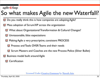 Agile Is the New Waterfall