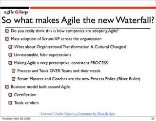 Agile Is the New Waterfall