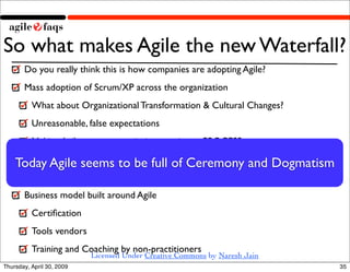 Agile Is the New Waterfall