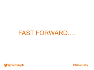 @PrettyAgile #TribalUnity
FAST FORWARD….
 