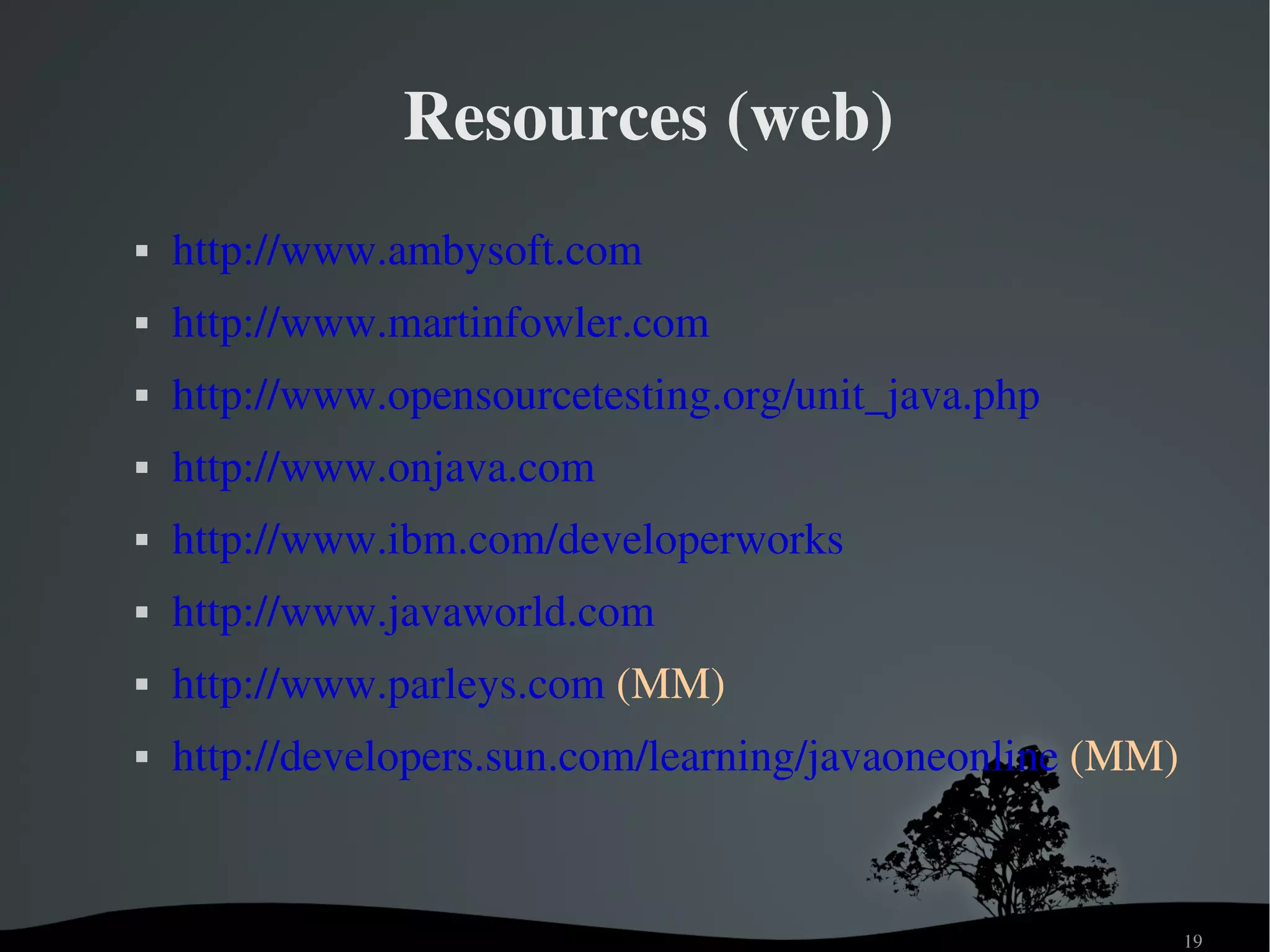 Agile Java Testing With Open Source Frameworks