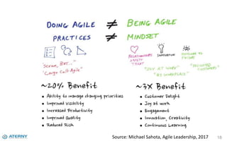 18Source: Michael Sahota, Agile Leadership, 2017
 