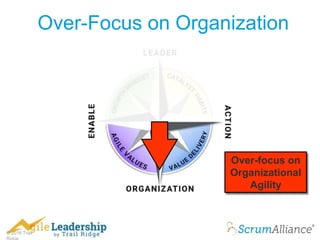 © 2016 Trail
Over-Focus on Organization
Over-focus on
Organizational
Agility
 
