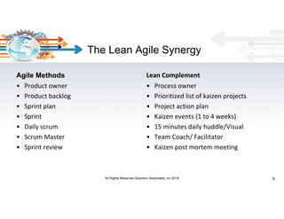 Agile Lean Process Improvement | PDF