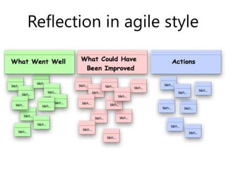 Reflection in agile style