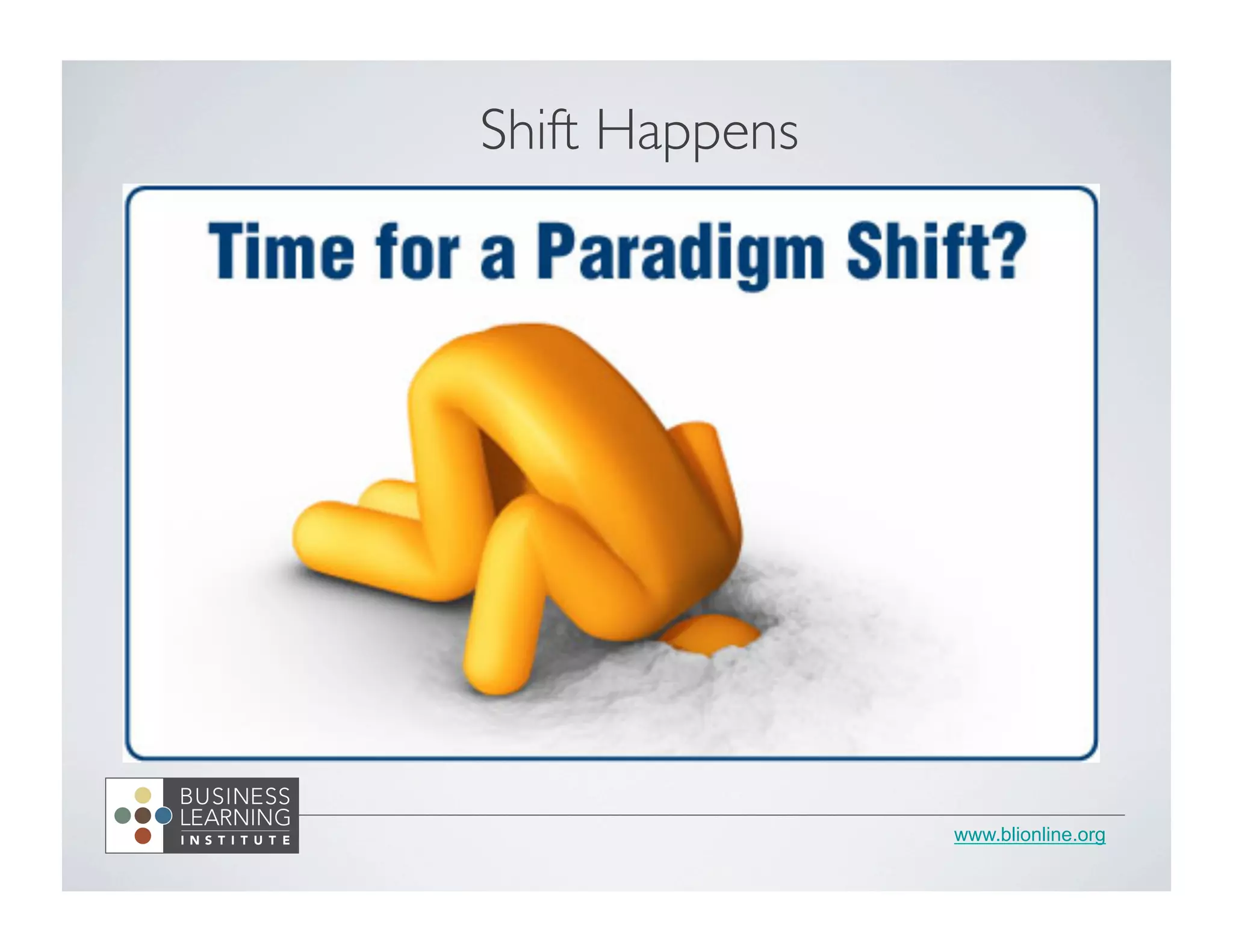 www.blionline.org
Shift Happens	

 