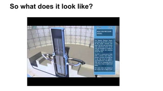 So what does it look like? 
 