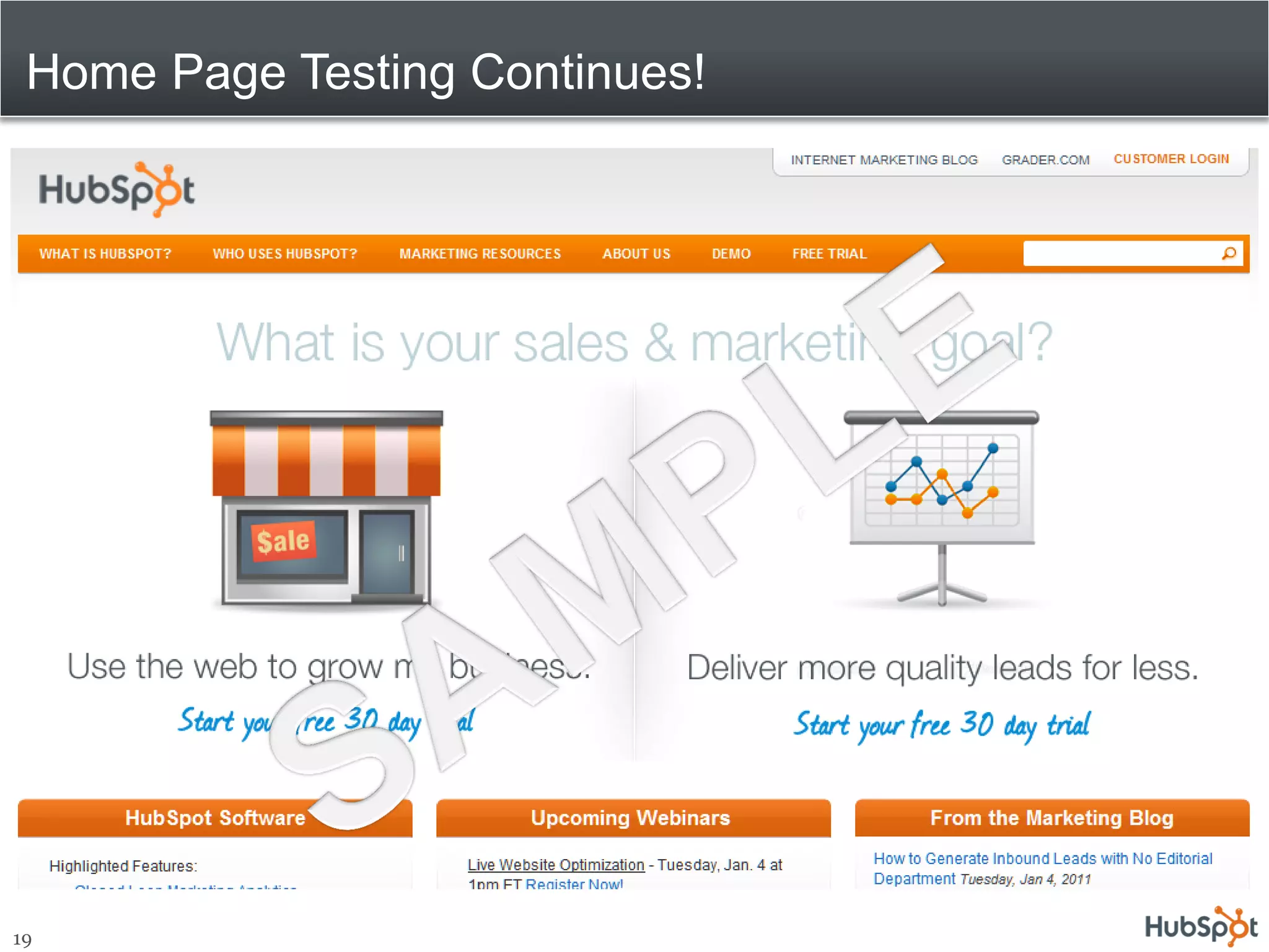 Home Page Testing Continues!




19
 