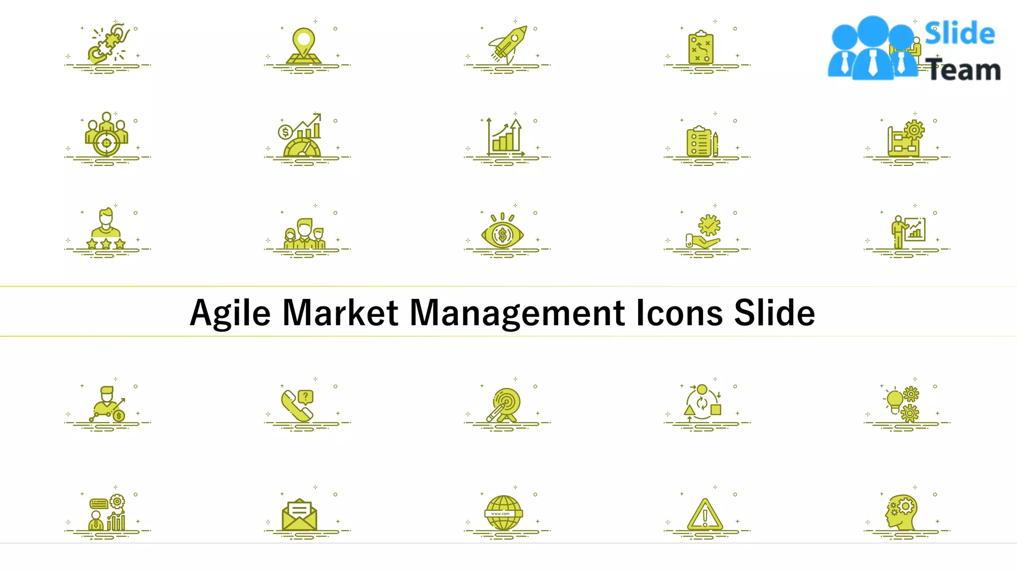 Agile Market Management Icons Slide
16
 