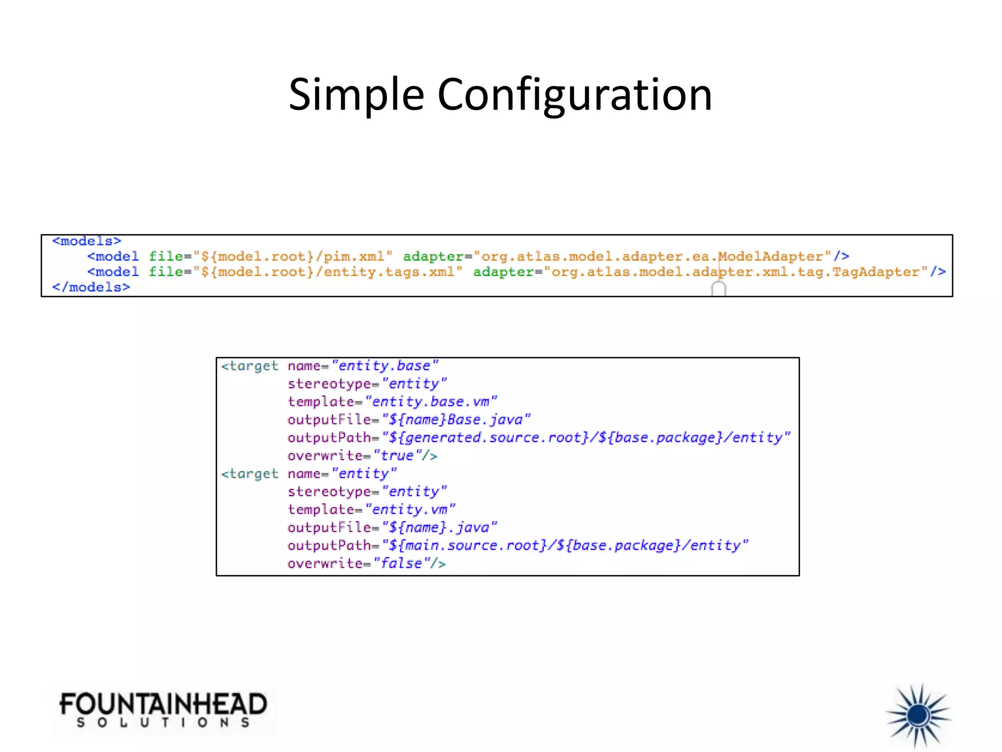 Simple Configuration
 