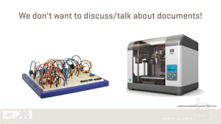 We don‘t want to discuss/talk about documents!
©audriusmerfeldas & scanrail @123rf.com
 