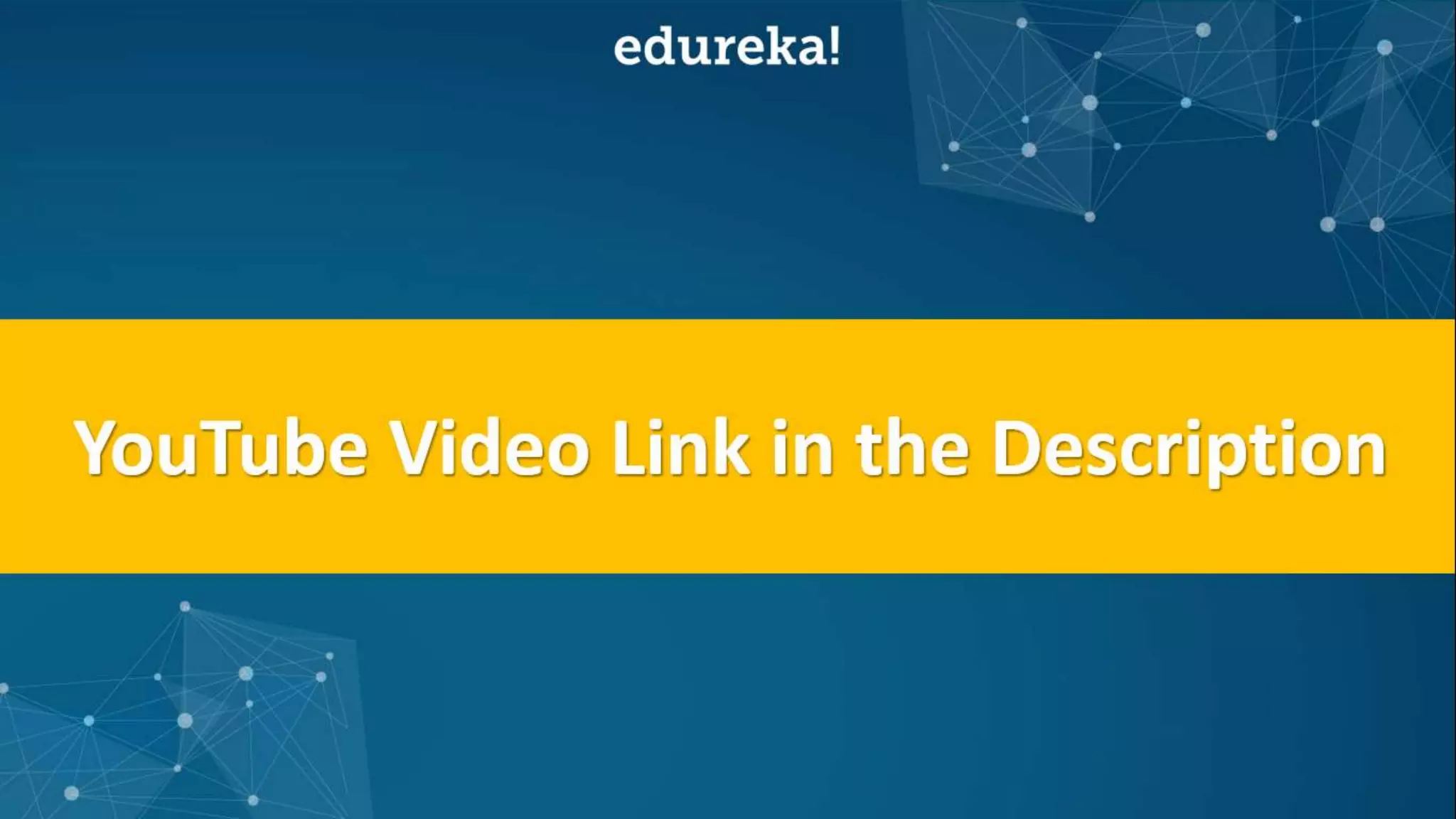 Copyright © 2017, edureka and/or its affiliates. All rights reserved.
www.edureka.co