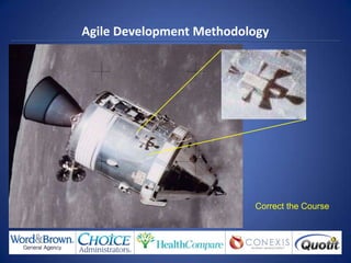 Which one is right for me?Agile is more suitable for new product development where the scope gradually emerges and continues to evolve. It is appropriate for new business model in a changing marketplace