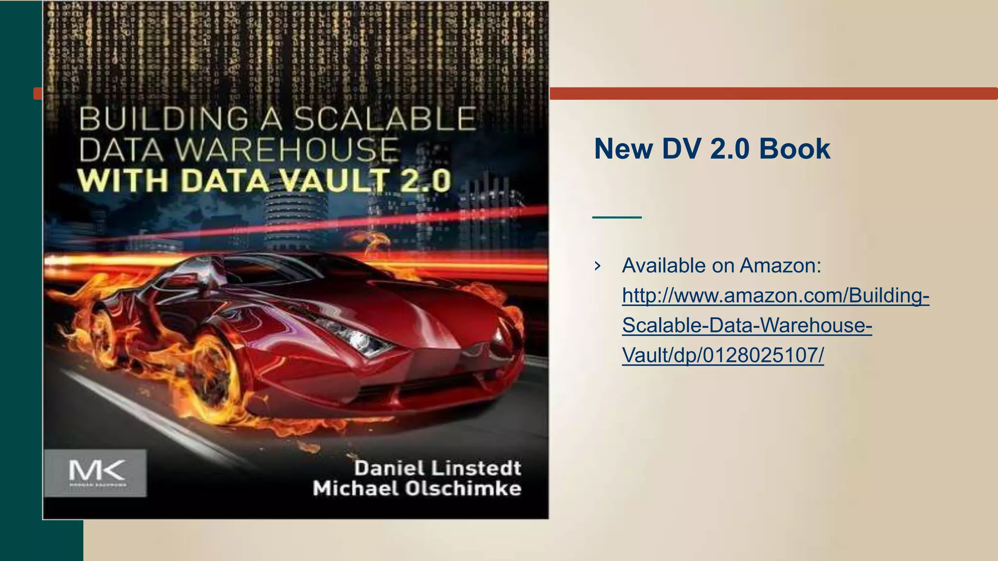 “the art of maximizing the amount of work not done”
 Remember Principle #10!
 Need a dev setup that let’s you be agile
● Painless & fast setup and configuration
● Easy to add more space and compute on demand
● Minimal resource contention
● Automated query optimization
● Easy cloning of data sets
 Automated Regression Testing!
● DBFit, iCEDQ, AnalytixDS, WhereScape
● Roll your own – basic SQL scripts
© Data Warrior LLC
 