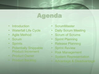 Agile Method_scrum master training para Ingenieria | PPT