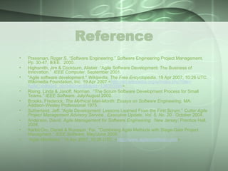 Agile Method_scrum master training para Ingenieria | PPT