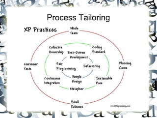 Process Tailoring
 
